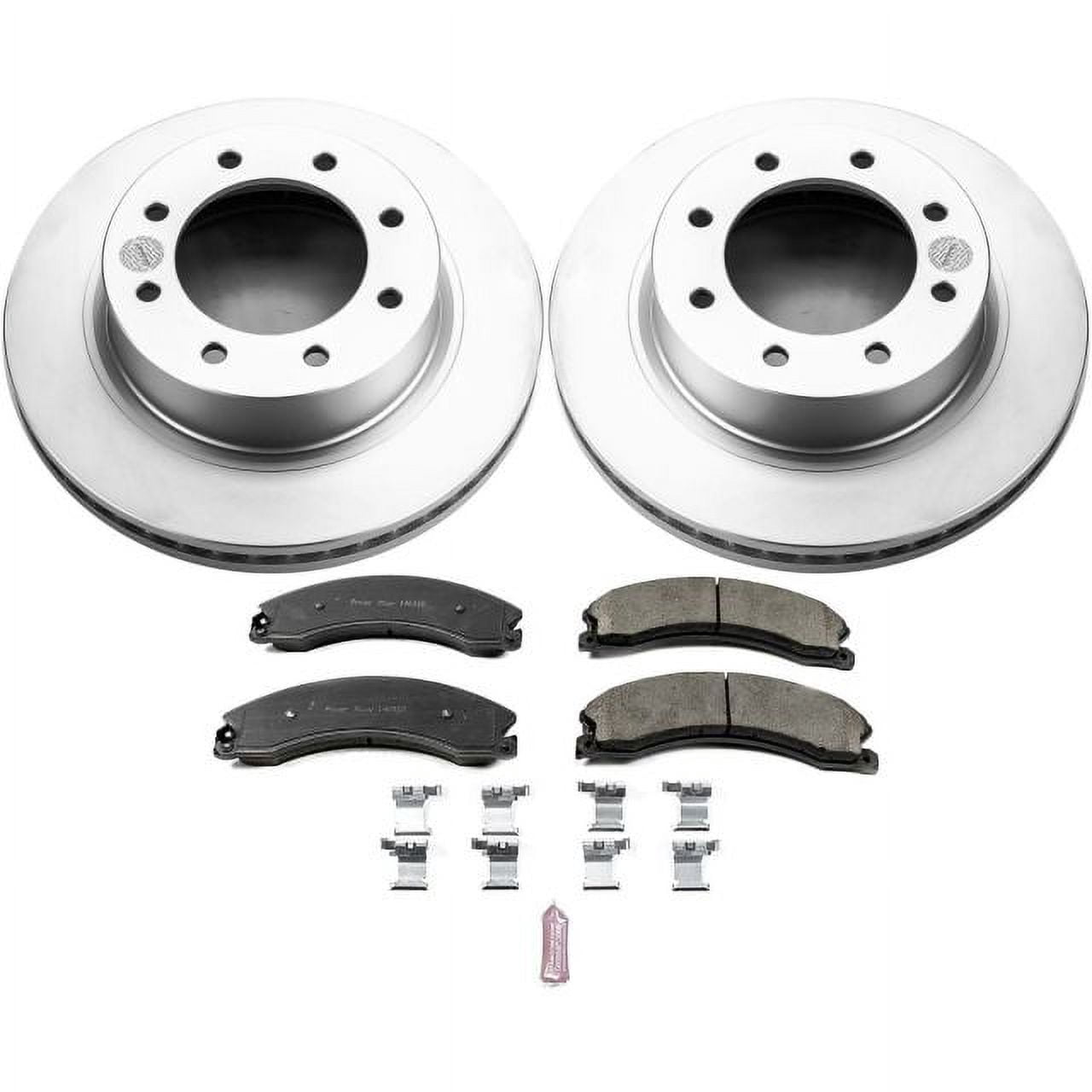 PowerStop Front Geomet Coated Brake Rotor and Pad Kit Fits: NISSAN Select Models CRK6518