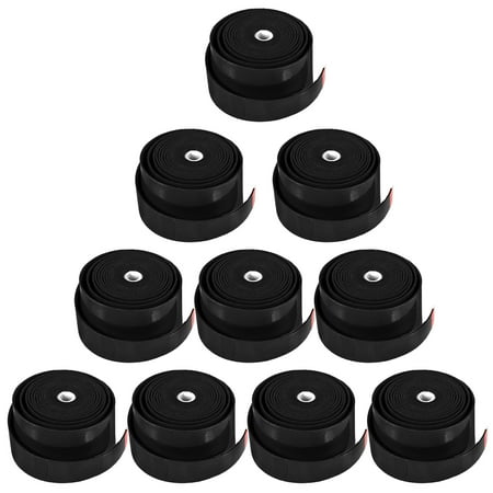 10 Pcs Fishing Rod Protective Belt Tape Winded Tennis Racket Absorbent Grip Handle Wrapping Sweat-absorbent