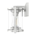 thumbnail image 6 of Hunter - Astwood 2-light Brushed Nickel, Medium Size Vanity Light, Dimmable, Caged Style, for Bedrooms, Dining, Living Rooms - 48002, 6 of 8