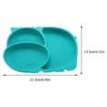 thumbnail image 2 of Miangastore 1 Set Baby Divided Plate Dish Baby Silicone Meal Plate Training Tableware, 2 of 8
