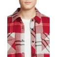 thumbnail image 6 of George Men's and Big Men's Plaid Flannel Shacket, Sizes S-3XL, 6 of 6