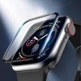 thumbnail image 2 of Película protectora de pantalla de vidrio templado curvado Bluelans Compatible Iwatch 1/2/3/4/5 40 mm 44 mm 42 mm, 2 of 5