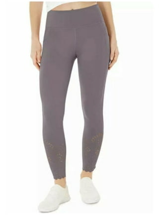 IDEOLOGY Womens Gray Textured Active Wear Leggings Size: XS 