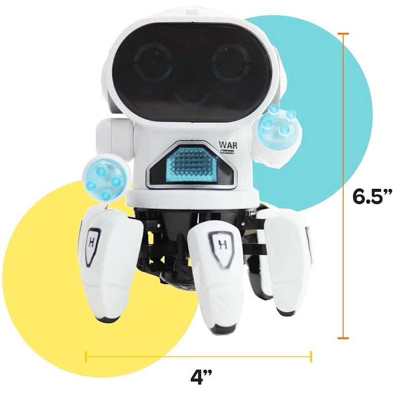 Gmdisc Electronic Walking Dancing Robot with Lights photo 3