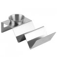 thumbnail image 2 of Soporte para tacos, soporte para tacos de acero inoxidable, herramientas para bufé, estante para tacos, acabado de lujo, 2 of 12