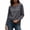 Dark Gray, variant on Kezqiaxn Long Sleeve Shirts for Women Fashion Clothing Crew Neck Loose Casual Tops Womens Blouses Fall Clothes
