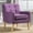 Purple, variant on Purple Arm Chair, Comfortable With Padded Seat And Birch Legs Modern Armchair Strong Lines, Back