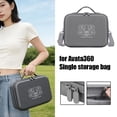 thumbnail image 2 of Gray Hard Carrying Case for Avata Drone, Shockproof Shoulder Bag with Double Layer Lycra Interior, Protective Waterproof Travel Box with Adjustable Strap & Handle, 2 of 8
