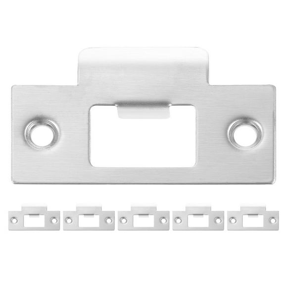 6pcs Deadbolt Strike Plate Door Strike Plate Deadbolt Cover Door Hole Filler Plate
