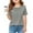 Gray, variant on Wuxian Girls Pleated T Shirts Solid Color Round Neck Ruched Short Sleeve Tops Tees Fashion Summer Oversized Tunic Blouse Spring Summer Dailywear Comfy Activewear,Grey,10-12 Years