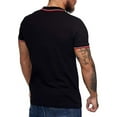 thumbnail image 4 of KDFJPTH Black Polo Shirts for Men Short Sleeve Tops Black L, 4 of 5
