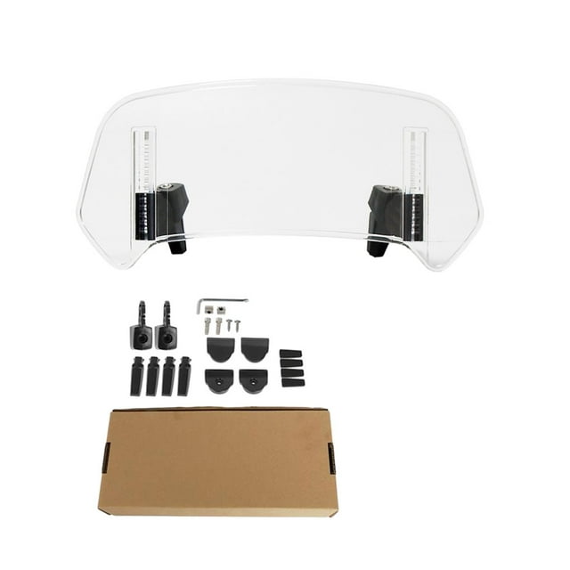 VONKY Spoiler Experience Protection And Style Sturdy And Durable Windscreen C transparent 3Set
