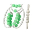 thumbnail image 2 of koolsoo Rouleau de Massage à 20 Roues Confortable Manuel Polyvalent pour Cuisse Bras Vert, 2 of 9