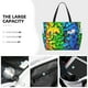 thumbnail image 3 of Fotbe Multicolored Butterflies Bolsa de Viaje para Playa - Resistente al Agua, Bolsa Tote de Gran Capacidad y Ligera con 7 Bolsillos para Mujeres y Hombres, 3 of 7