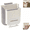 7L-Gray, variant on Folding hanging kitchen trash can, snap-on design, thickened inner wall, wet and dry separation, no drilling required, suitable for home kitchens.