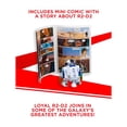 thumbnail image 6 of Star Wars Galaxy of Adventures R2-D2 Figure and Mini Comic, Includes 2 Accessories, 6 of 9