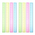 thumbnail image 1 of 16 Pcs Règles de Mesure pour Dessiner des Règles 12 Pouces en Plastique pour Étudiants, 1 of 7