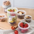 thumbnail image 5 of Reheyre Sealed Food Storage Box - Double-Layer Transparent Fruit Cup Milk Leak-Proof Can, 5 of 8