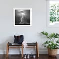 thumbnail image 3 of Art.com Urban Lightning II BW Photo by Douglas Taylor, White Frame Wall Art, 29" x 29", 3 of 5