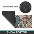 thumbnail image 6 of Multicolor Ethnic Mandala Pattern Kitchen Rugs Sets Of 2,Anti Fatigue Kitchen Mat Rugs Non Slip Washable,Decorative Kitchen Floor Mats for Kitchen,Sink,Laundry,17"x30"+17"x47", 6 of 7