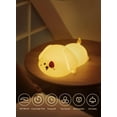 thumbnail image 4 of WEIKE Cute night light Portable silicone night light, high-end atmosphere colorful night light, 4 of 5