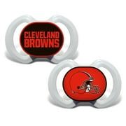BabyFanatic Officially Licensed Pacifier 2-Pack - NFL Cleveland Browns