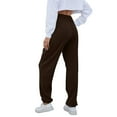 thumbnail image 4 of XINXIAOO Pants for Women Pants for Women Casual Trousers for Women Lightweight Pants Women Wide Legged Pants with Pockets Women Summer Pants, 4 of 7