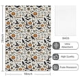 thumbnail image 2 of 2 Pcs Funny Kitchen Towels,Beige Halloween Pumpkin Skull Bat Pattern Microfiber Dish Towels,Kitchen Tea Towels,Kitchen Towel Set (18" X 26"), 2 of 7