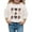 White, variant on SonxaHe Toddler Girl Sweatshirt Cartoon Rugby Crew Neck Long Sleeved Top Children Cozy Loose Soft Sports Sweatshirts Beige,Sized 3-4