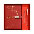 thumbnail image 1 of Clearance! 2025 Agenda Book Work Calendar Journal Book Bill Notebook Daily Planner Notepad Monthly Calendar Worker Notebook Daily Agenda Planner Book Agenda Note Pad Notebook,P, 1 of 7