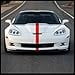 thumbnail image 2 of Sticker Connection | Racing Stripes | Hood Rally Vinyl Race Stripes | (4"x72", Red), 2 of 4