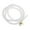 White, variant on HOMEMAXS Air Conditioner Drainage Replacement Hose Flexible Tubing with Clamp 2pcs