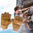 thumbnail image 3 of Guantes De Moto Tctiles De Medio Dedo, Antideslizantes, Para Uso En Exteriores, 100 Cuero, Tejido Transpirable, Para Hombre Mujer, Estilo De Carreras, Para Motocross Ciclismo, Proteccin, Ukhbmc, 3 of 9