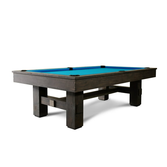 Nixon Billiards - Kemp Slate Billiard Pool Table (Weathered Slate, 8 ft)