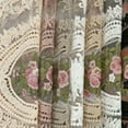 thumbnail image 3 of 2 Pcs Napperon en Dentelle Brodée Dessous de Verre Napperon de Table Décoration Maison, 3 of 4