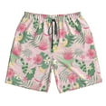 thumbnail image 5 of Goofa Tropical Pitaya Printed Mens Swim Trunks Summer Quick Dry Short Beach Swimwear Bathing Suits-Large, 5 of 9