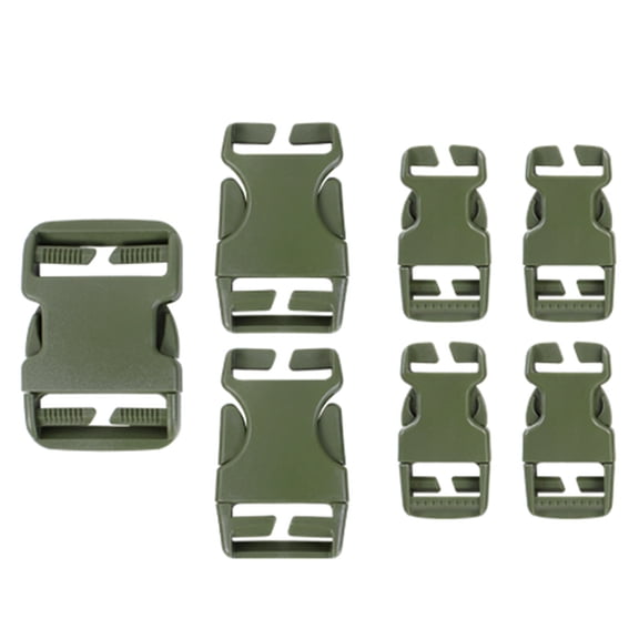 Condor Outdoor Buckle Repair Kit, 7-pack, Olive Drab