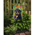 thumbnail image 2 of Carolines Treasures SS4869-FLAG-PARENT Rottweiler Easter Eggtravaganza Flag  multicolor, 2 of 2