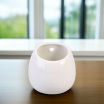 2 Pcs Indoor Wall Mounted Outdoor Ceramic Plant Pot Hanging Planter Air