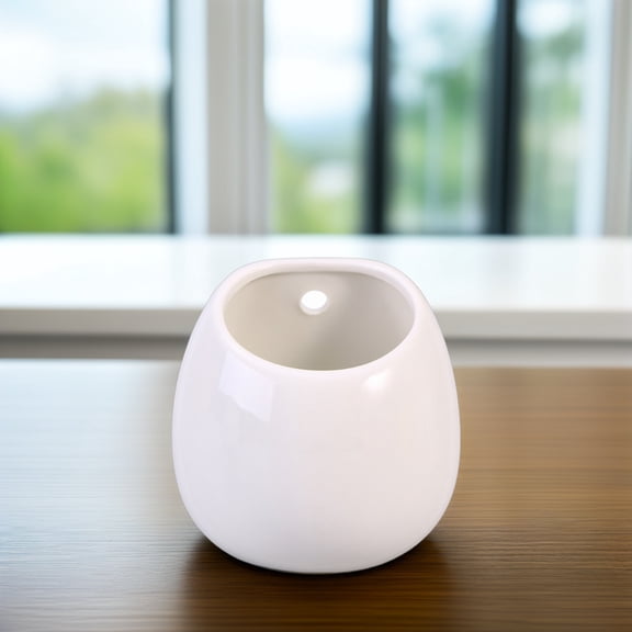 2 Pcs Indoor Wall Mounted Outdoor Ceramic Plant Pot Hanging Planter Air