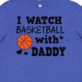 thumbnail image 4 of Inktastic I Watch Basketball with Daddy Youth T-Shirt, 4 of 5