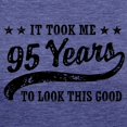 thumbnail image 3 of CafePress - 95Yearsnn Women's Deluxe T Shirt - Womens Tri-blend T-Shirt, 3 of 4