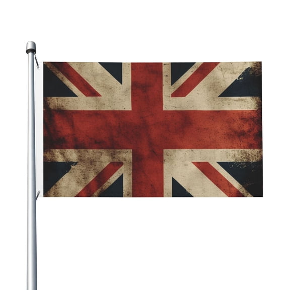 Union Jack Flag Vintage UK Flag 3X5 Ft Garden Yard House Flags Banner Sign Outdoor Indoor Party Home Garden Decoration