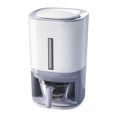 thumbnail image 2 of Dispensador de cubos de arroz para granos, alimentos secos, Gris Sunnimix contenedor de almacenamiento de arroz, 2 of 8