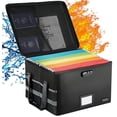 thumbnail image 1 of Caja para archivos JALIELL ignífuga, con cerradura, plegable y organizadora, 1 of 9
