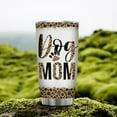 thumbnail image 4 of yenaei Dog Mom Tumbler 20oz Dog Lovers Gifts For Women Stainless Steel Insulated Tumblers Coffee Travel Mug Cup with Lid Mothers Day Birthday Stuff Gift For Dogs Owner Fur Mom Mama, 4 of 6