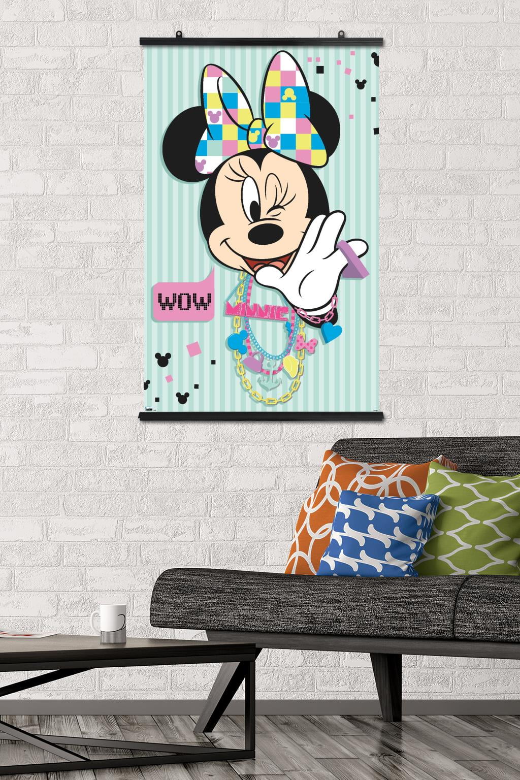 Poster, x Minnie Disney Wall 34\
