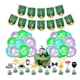 thumbnail image 1 of Eid Mubarak Decoration Kit Eid Letter Banner Printing Latex Balloons, 1 of 3