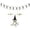 White, variant on Decorr 78.74" Halloween Ghost Garland, Pastel Pink Wooden Bead Hanging Banner with Handmade Fabric Ghost Dolls, Cute Neutral Farmhouse Halloween Decorations for Wall Mantel Window Tiered Tray