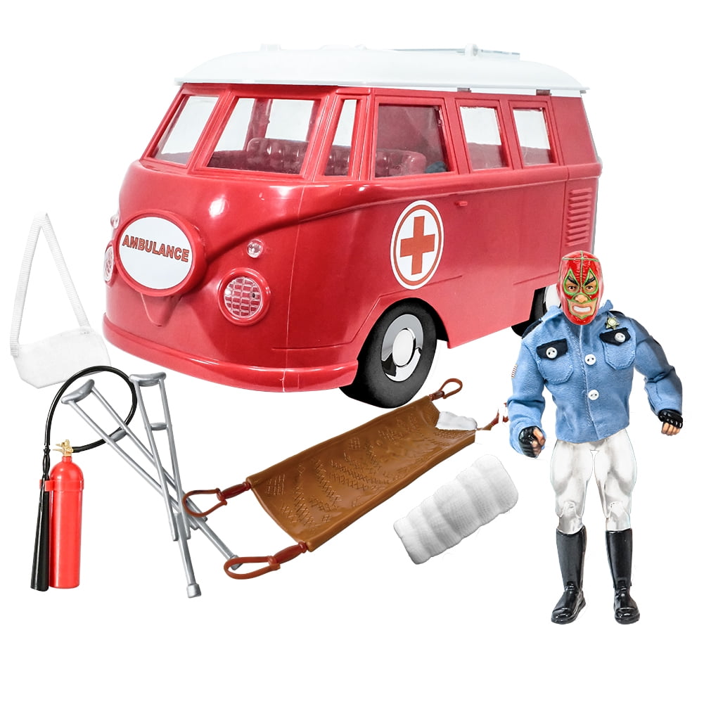 wwe action figure ambulance